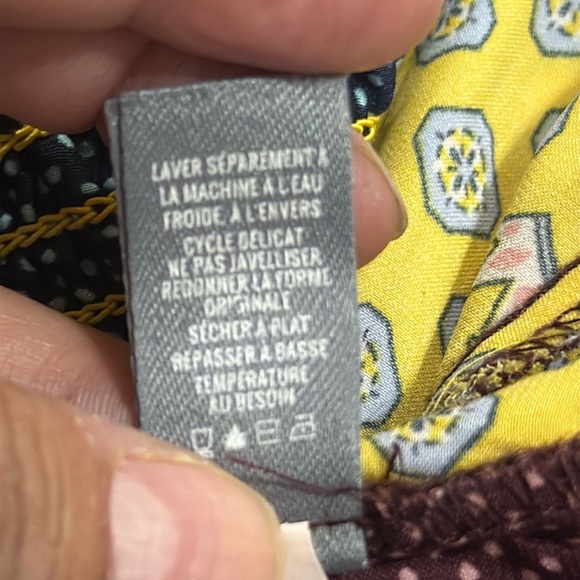 (T6) Aerie Bohemian Patchwork Wide Leg Pants
Color Block Flare Pants, Size XS - Picture 13 of 16